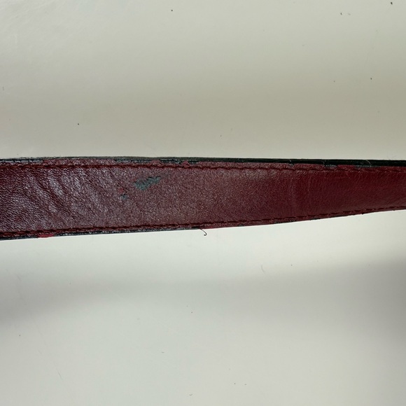 VINTAGE Lancel Paris Crossbody Purse Burgundy Wine w/Adjustable Strap - Picture 10 of 16